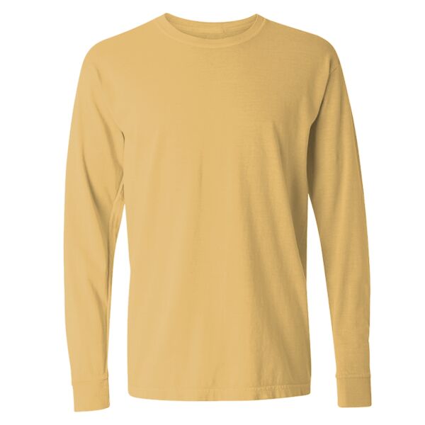 Apiculture - Garment-Dyed Heavyweight Long Sleeve T-Shirt Thumbnail