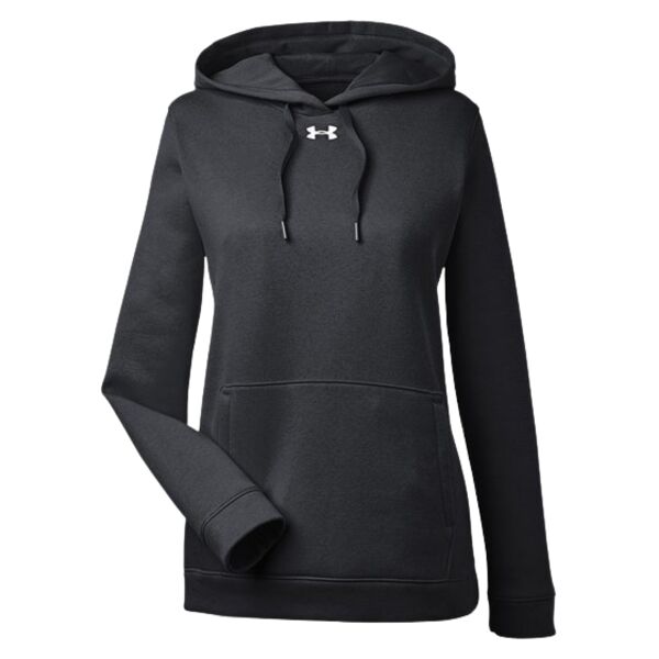 Under Armour Ladies Hustle Pullover Hooded Sweatshirt Thumbnail